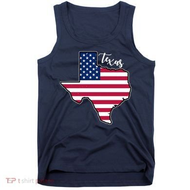 Texas United States Map Tank Top