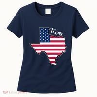 Texas United States Map Women's T-Shirt thumb 0