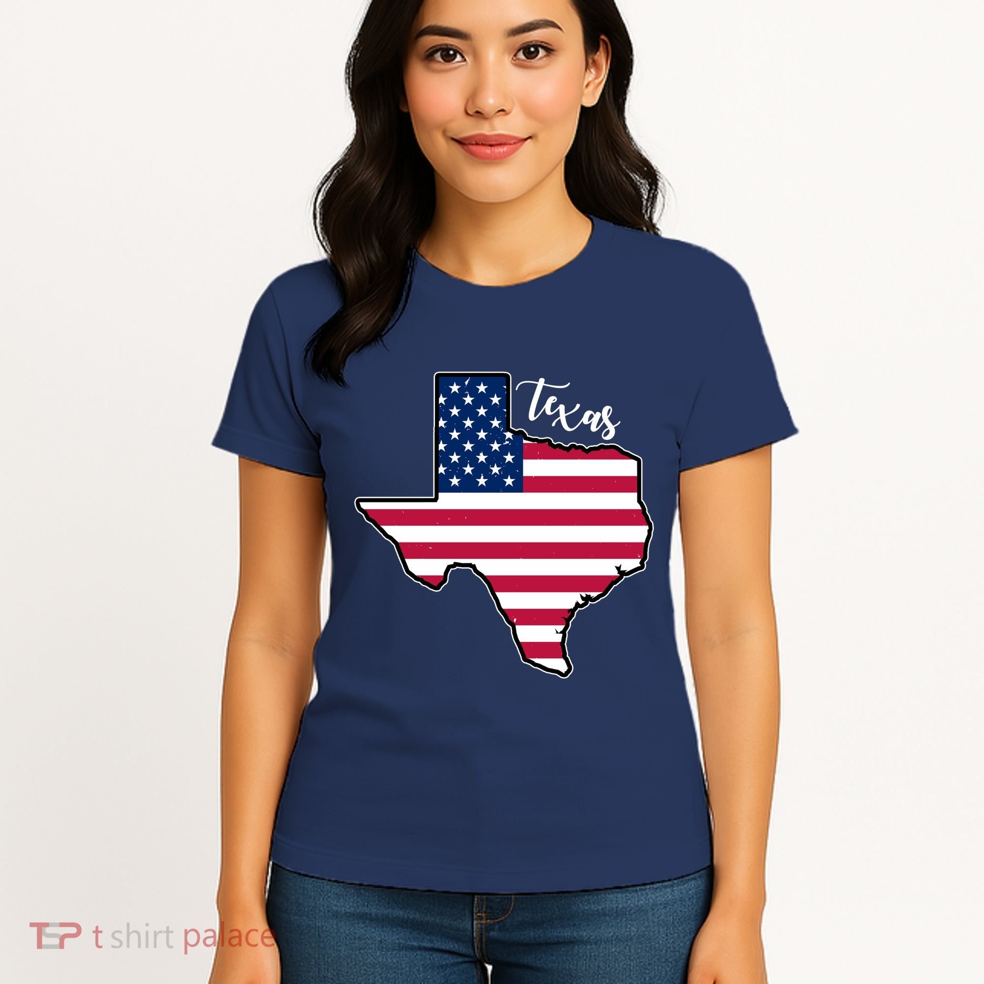 Texas United States Map Women's T-Shirt