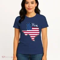Texas United States Map Women's T-Shirt thumb 4