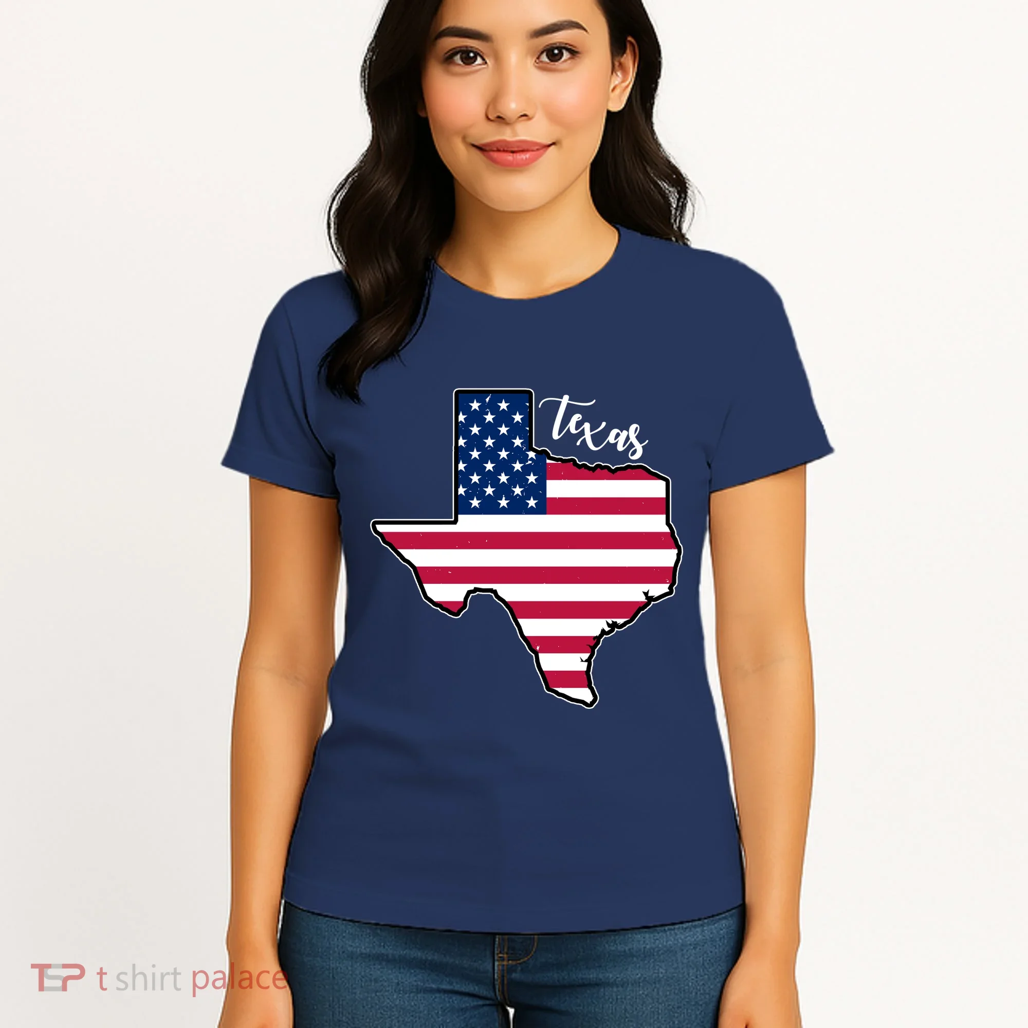 Texas United States Map Women's T-Shirt