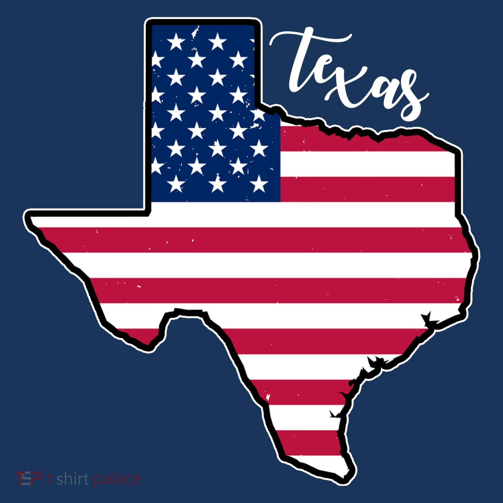 Texas United States Map Women's T-Shirt