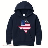 Texas United States Map Kids Hoodie thumb 0