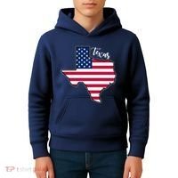 Texas United States Map Kids Hoodie thumb 4