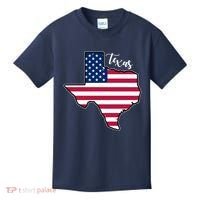 Texas United States Map Kids T-Shirt thumb 0