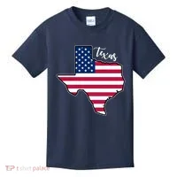 Texas United States Map Kids T-Shirt thumb 0