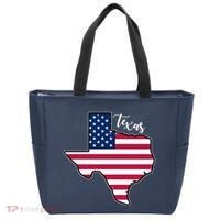 Texas United States Map Tote Bag thumb 0