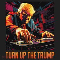 Turn Up The Trump: Donald John Trump Dj Trump Beanie thumb 2