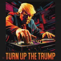 Turn Up The Trump: Donald John Trump Dj Trump Women's Hoodie thumb 2