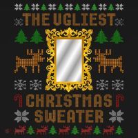 The Ugliest Ugly Christmas Sweater With Mirror Funny Xmas Women's Hoodie thumb 2