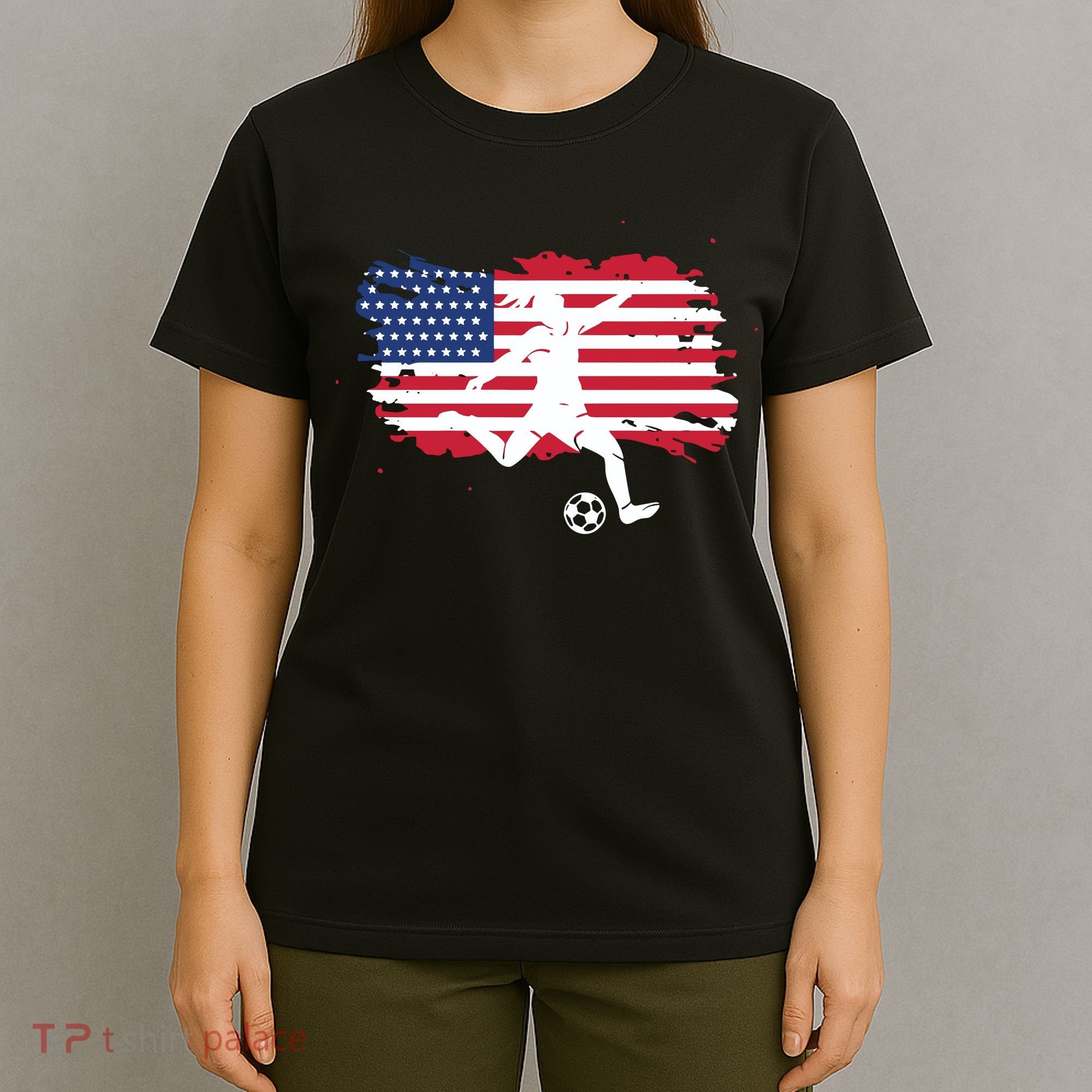 Team US United States Women’s National Scooer Team T-Shirt