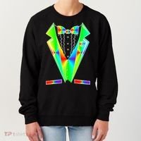Tux Tuxedo With Pockets Rose Tie Dye Women's Sweatshirt thumb 0