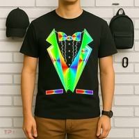 Tux Tuxedo With Pockets Rose Tie Dye T-Shirt thumb 6