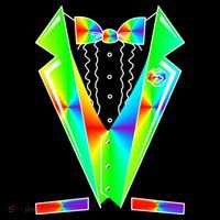Tux Tuxedo With Pockets Rose Tie Dye T-Shirt thumb 7