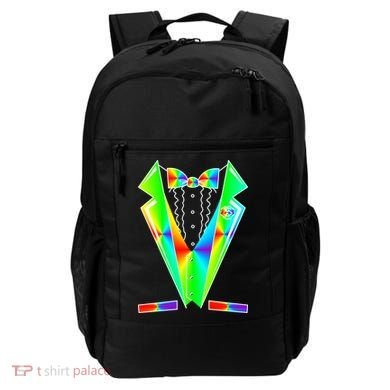 Tux Tuxedo With Pockets Rose Tie Dye Backpack