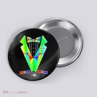 Tux Tuxedo With Pockets Rose Tie Dye Button thumb 0