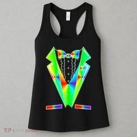 Tux Tuxedo With Pockets Rose Tie Dye Women's Tank Top thumb 3