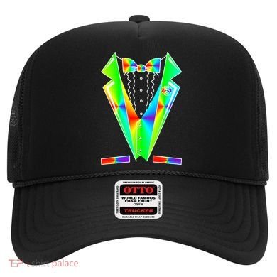 Tux Tuxedo With Pockets Rose Tie Dye Hat