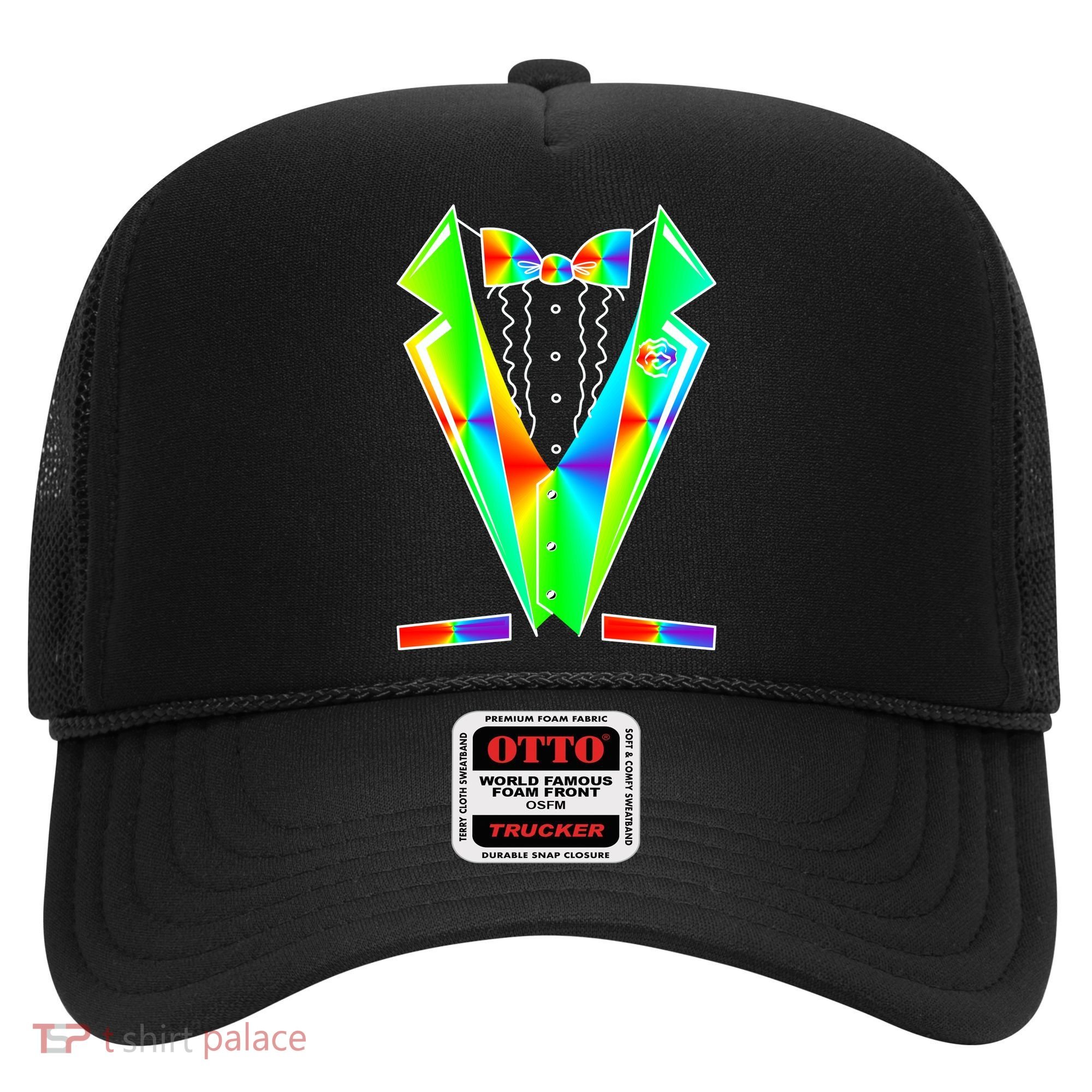 Tux Tuxedo With Pockets Rose Tie Dye Hat
