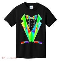 Tux Tuxedo With Pockets Rose Tie Dye Kids T-Shirt thumb 0