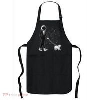 Tuxedo Astronaut Walking Dog Apron thumb 0