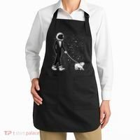 Tuxedo Astronaut Walking Dog Apron thumb 2