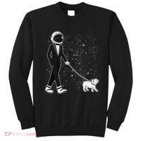 Tuxedo Astronaut Walking Dog Sweatshirt thumb 0
