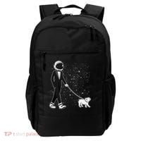 Tuxedo Astronaut Walking Dog Backpack thumb 0