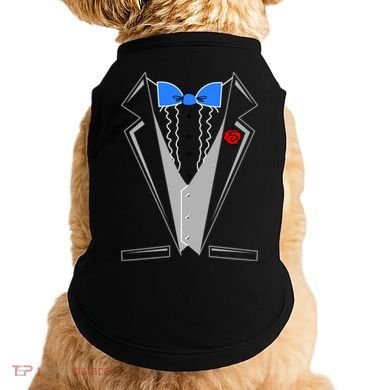 Tuxedo Suit Bachelor Party Doggie Tank