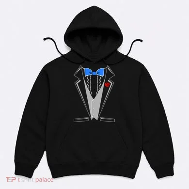 Tuxedo Suit Bachelor Party Hoodie