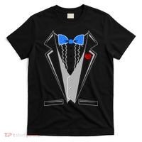 Tuxedo Suit Bachelor Party T-Shirt thumb 0