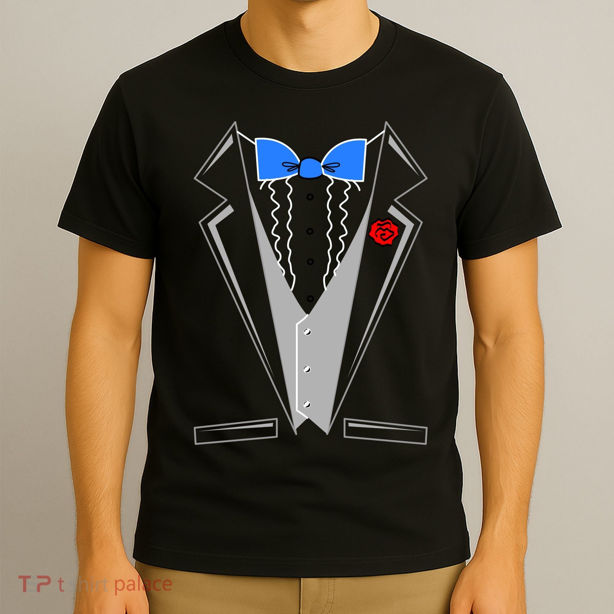 Tuxedo Suit Bachelor Party T-Shirt