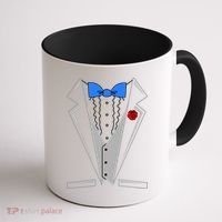 Tuxedo Suit Bachelor Party Coffee Mug thumb 1