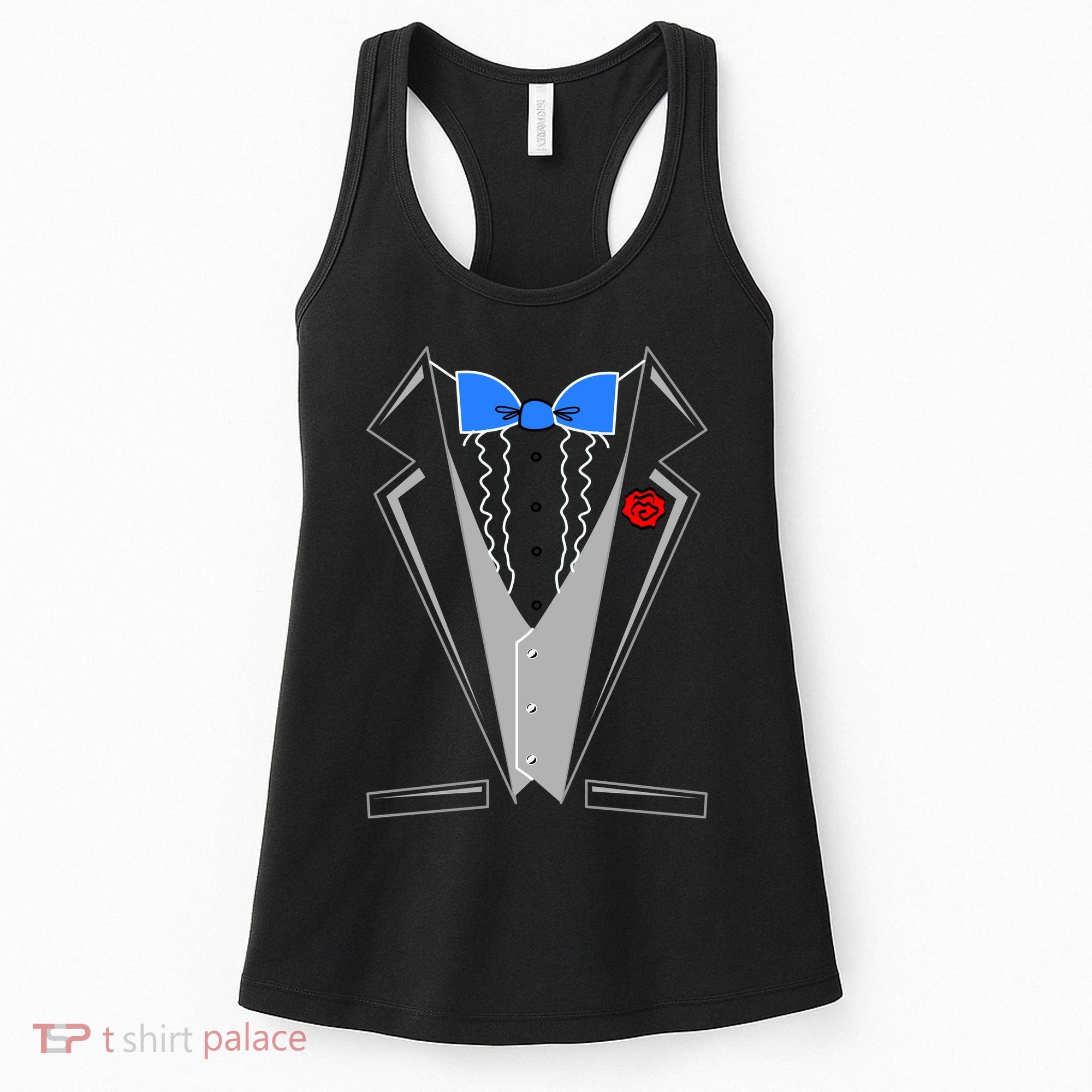 Tuxedo Suit Bachelor Party Women's Tank Top