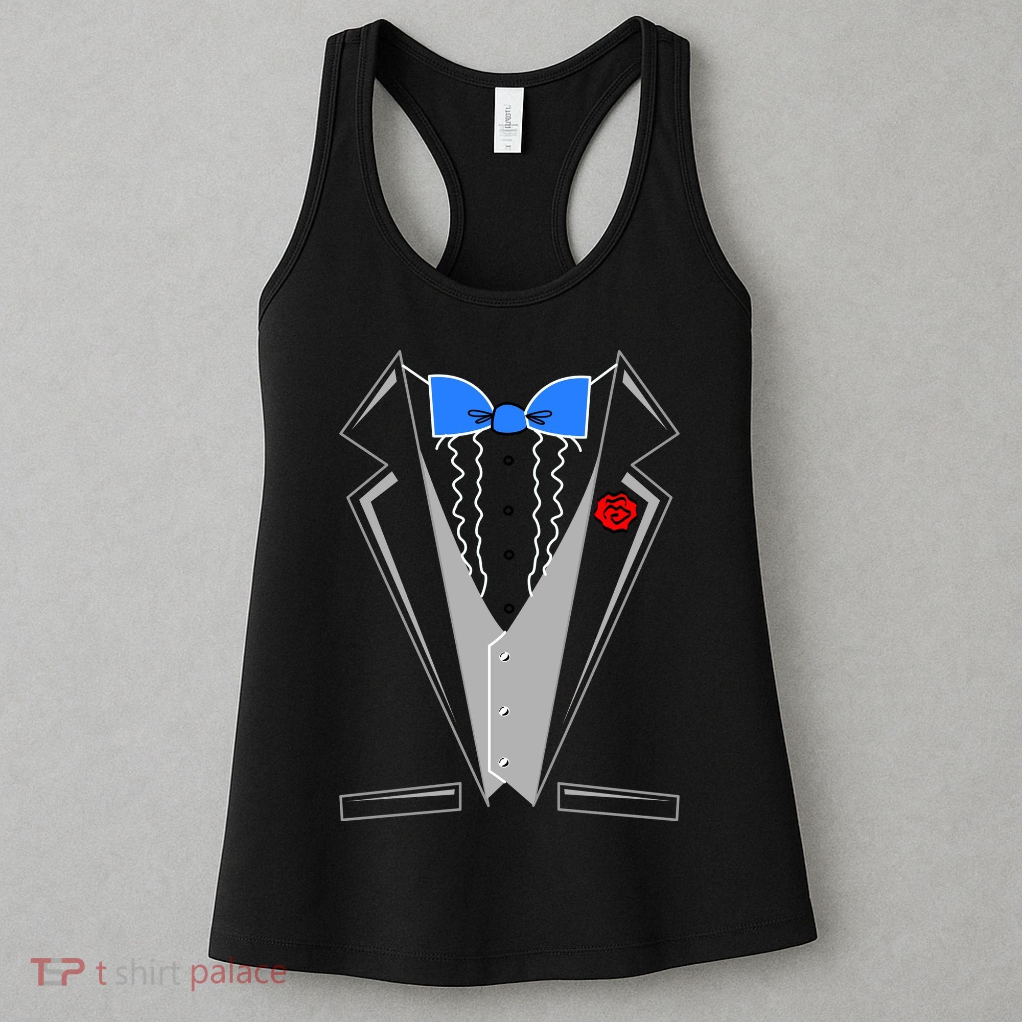 Tuxedo Suit Bachelor Party Women's Tank Top