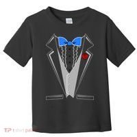 Tuxedo Suit Bachelor Party Toddler T-Shirt thumb 0