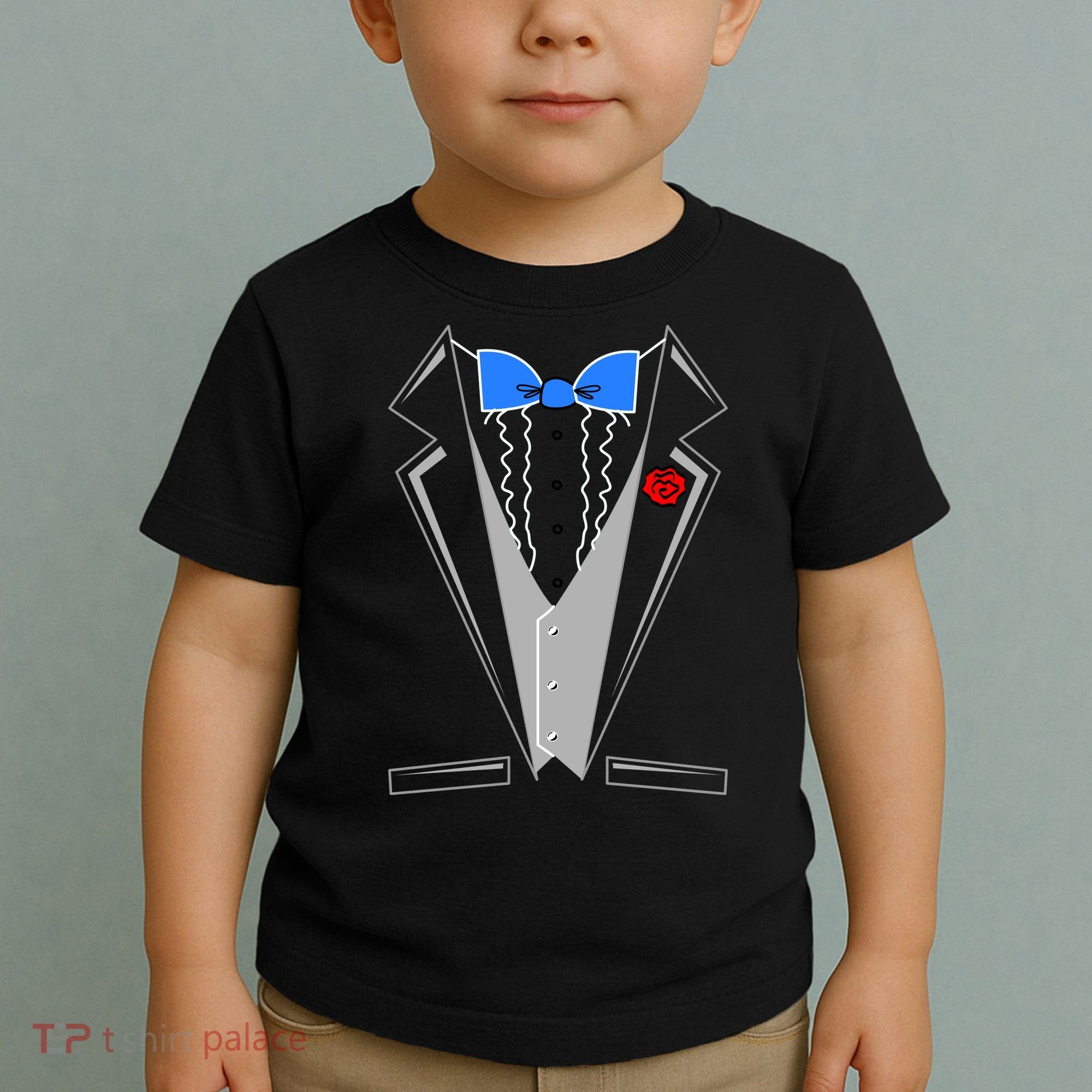 Tuxedo Suit Bachelor Party Toddler T-Shirt