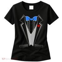 Tuxedo Suit Bachelor Party Women's T-Shirt thumb 0