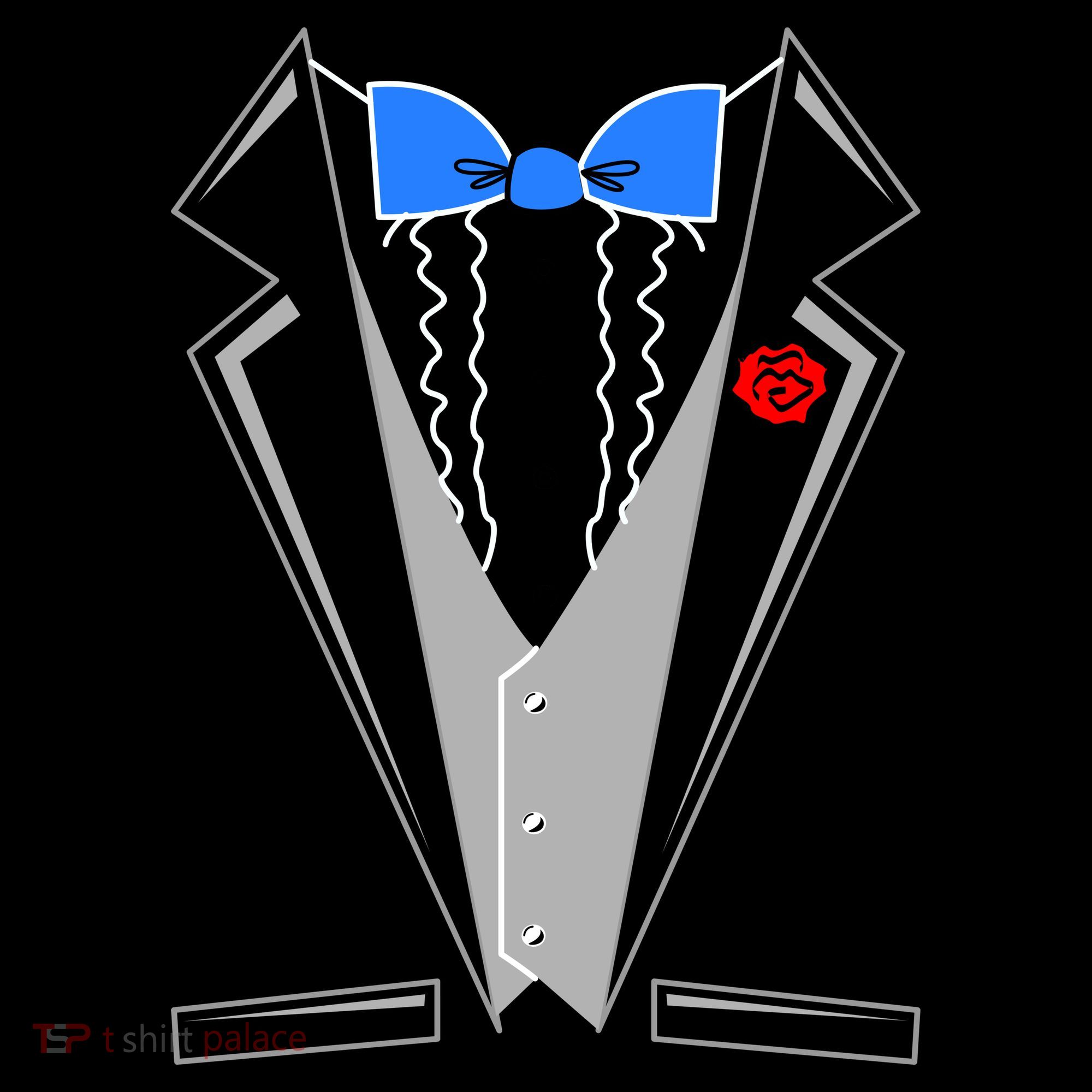 Tuxedo Suit Bachelor Party Women's T-Shirt