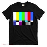 TV Colors Bars Organic Screen Retro T-Shirt thumb 0