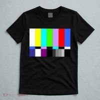 TV Colors Bars Organic Screen Retro T-Shirt thumb 5