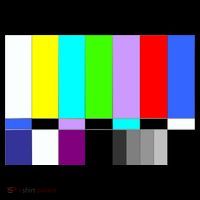 TV Colors Bars Organic Screen Retro T-Shirt thumb 7