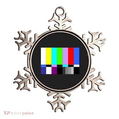 TV Colors Bars Organic Screen Retro Ornament