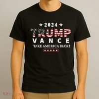 Trump Vance 2024 President Trump Supporter Reelection T-Shirt thumb 3