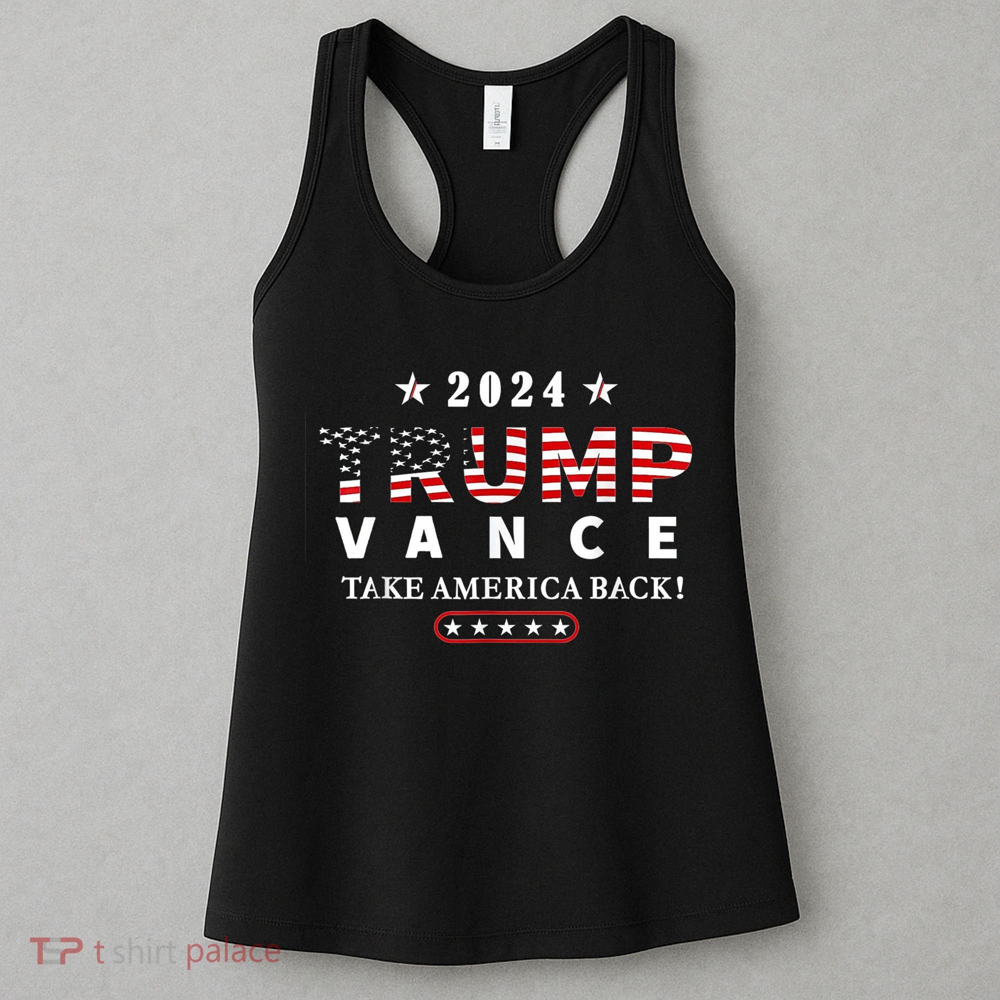 Trump Vance 2024 President Trump Supporter Reelection Women's Tank Top
