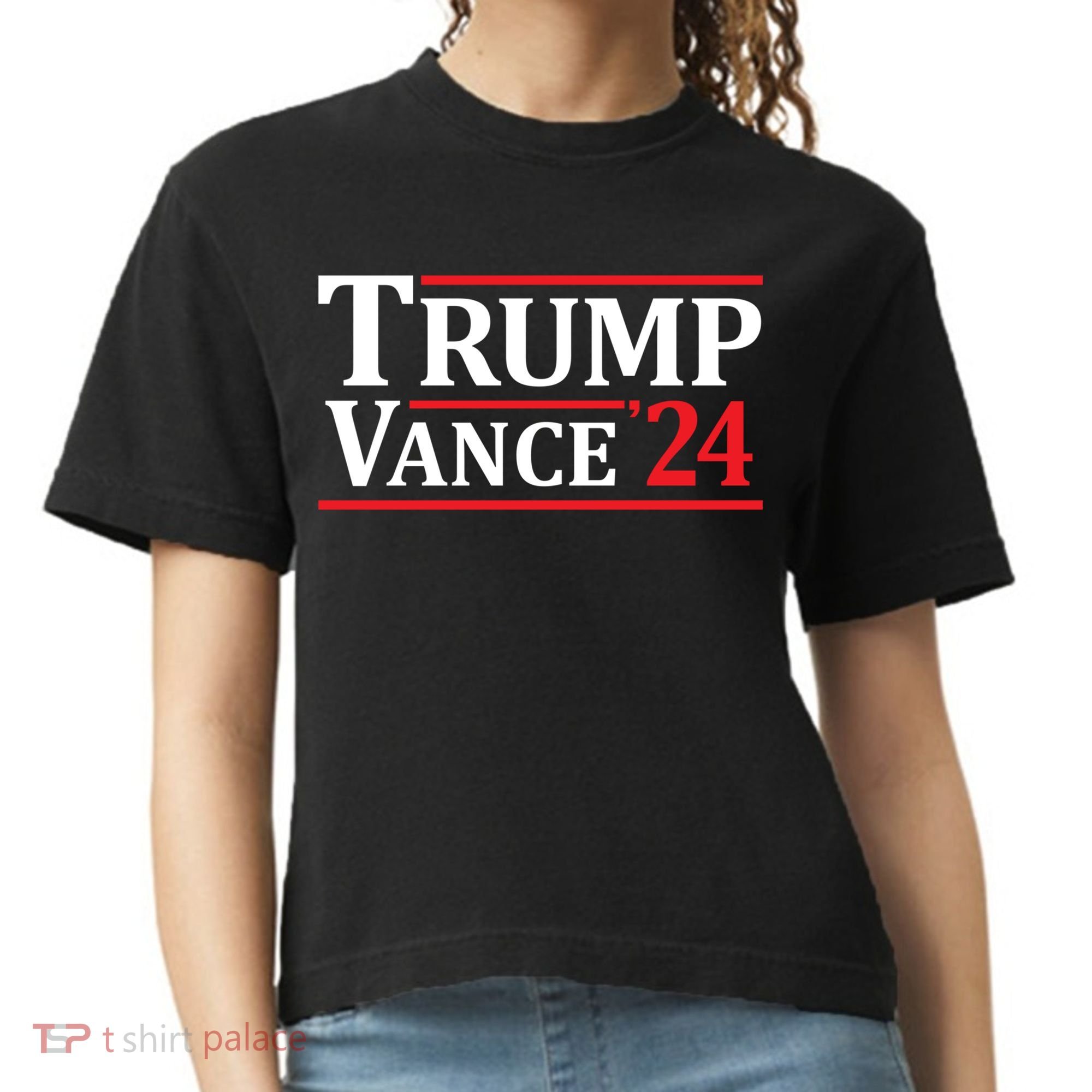 Trump Vance 24 Trump 2024 Comfort Colors Boxy T-Shirt