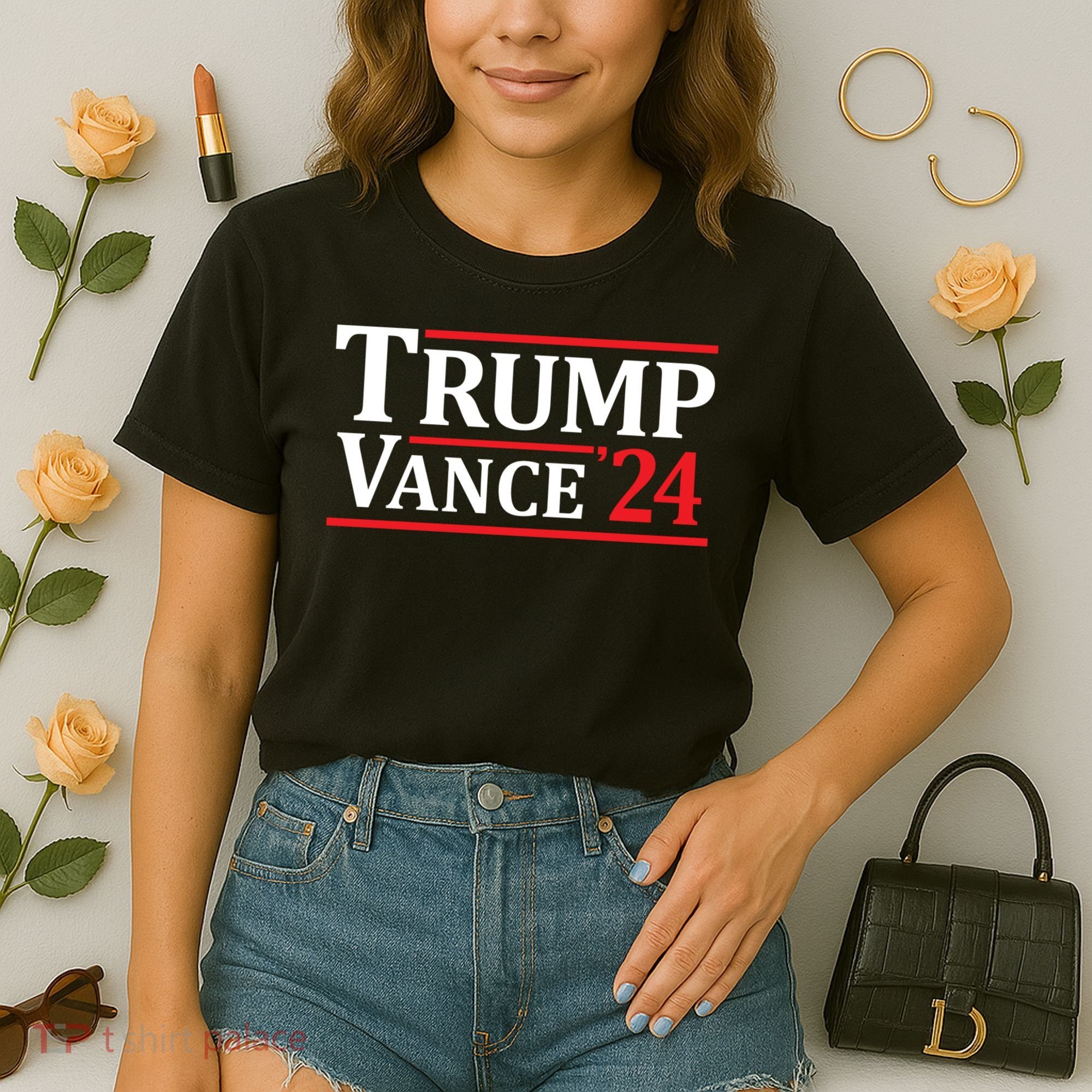 Trump Vance 24 Trump 2024 Comfort Colors Boxy T-Shirt