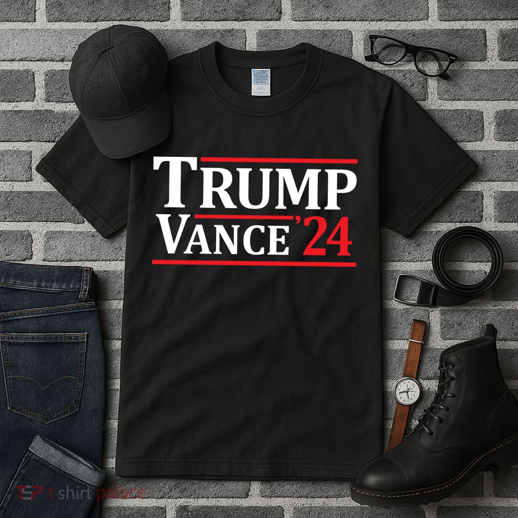 Trump Vance 24 Trump 2024 Tall T-Shirt
