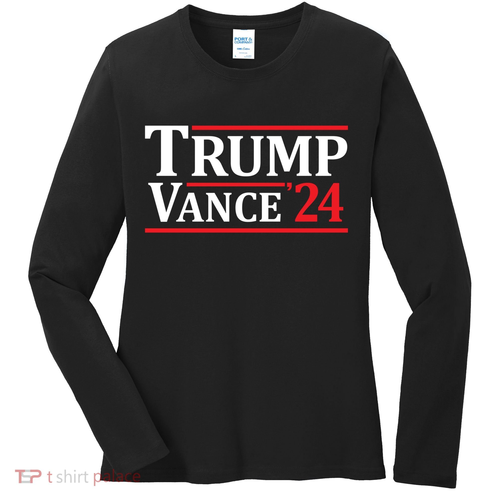 Trump Vance 24 Trump 2024 Women's Long Sleeve Shirt