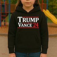 Trump Vance 24 Trump 2024 Kids Hoodie thumb 3